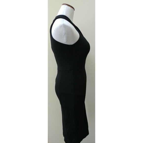 🆕 FELICITY & COCO Halter Twist Dress Black Medium 6-8 - Picture 5 of 6